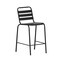 Flash Furniture Commercial Black Restaurant Stack Stool TLH-015H-BK-GG - alternate 3